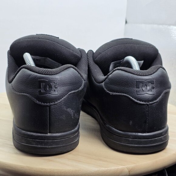 Men's size 10.5 - DC Gaveler ADYS100536 Triple Black  Skateboard Shoes Sneakers - Picture 6 of 9